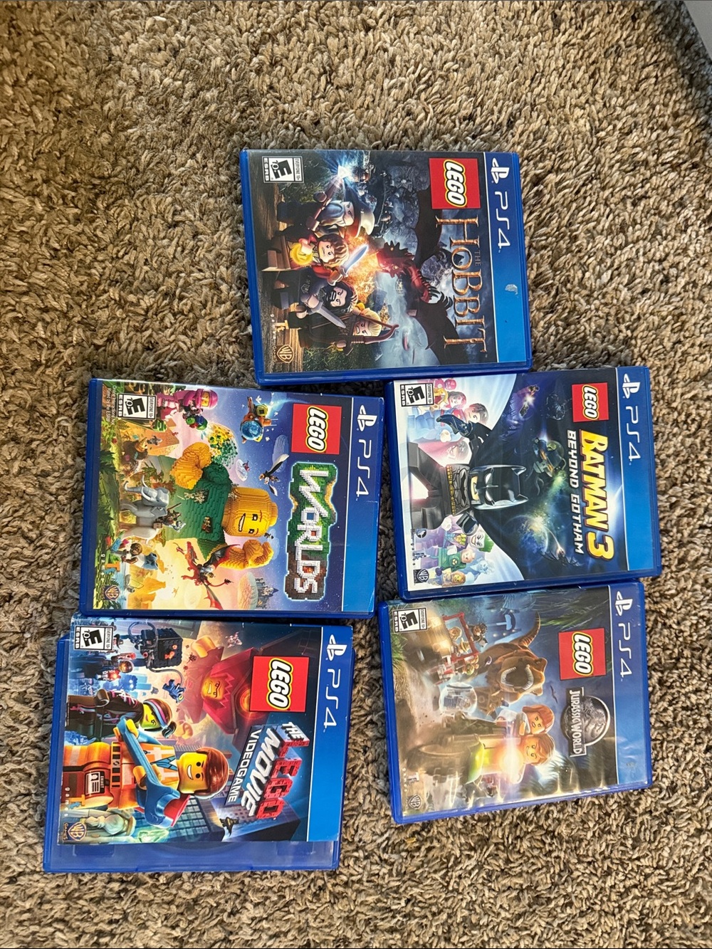 Lego PS4 Game Set - Blue Cases
